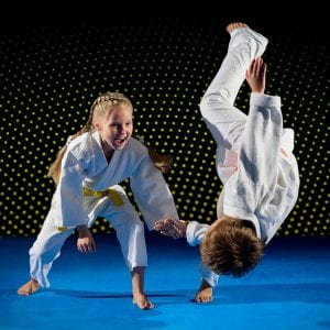 Martial Arts Lessons for Kids in Campbell CA - Judo Toss Kids Girl